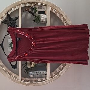 New York and Company beaded tank top. Woman's size Small.